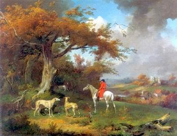 unknow artist Classical hunting fox, Equestrian and Beautiful Horses, 071. oil painting picture